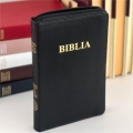 Biblie medie lux, neagra 057